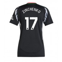 Arsenal Oleksandr Zinchenko #17 Vieraspaita Naiset 2024-25 Lyhythihainen